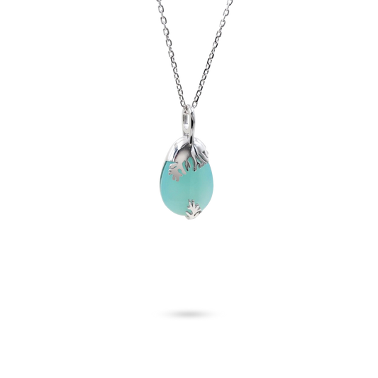 Chalcedony Garden Necklace